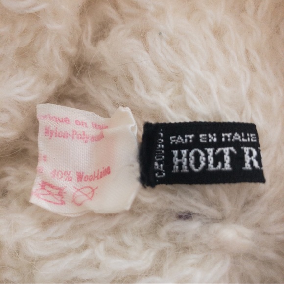 Vintage HOLT RENFREW Angora/Wool Cream Hat Made in Italy - Picture 9 of 12